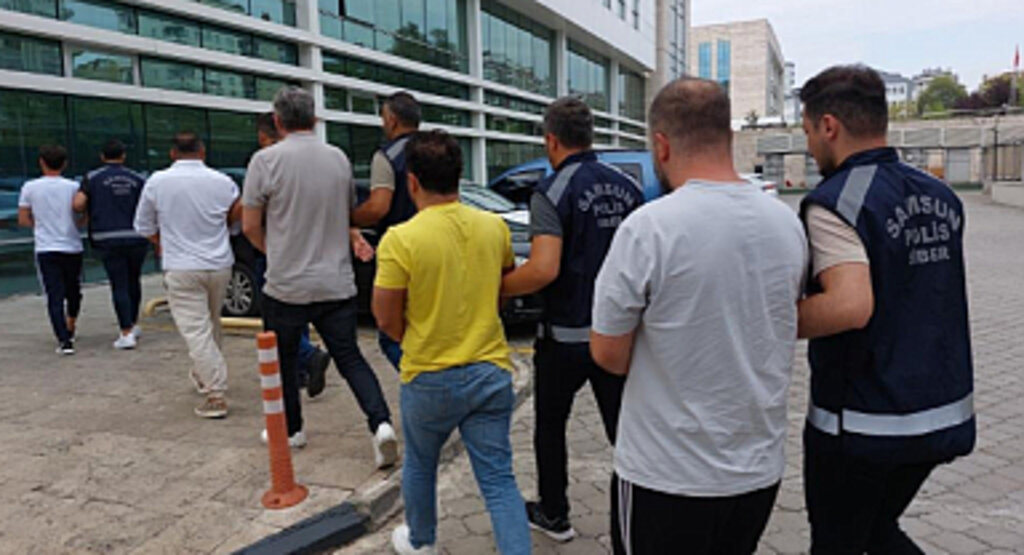 Samsun'da Yasa Dışı Bahisten 5 Kişi Adliyeye Sevk Edildi