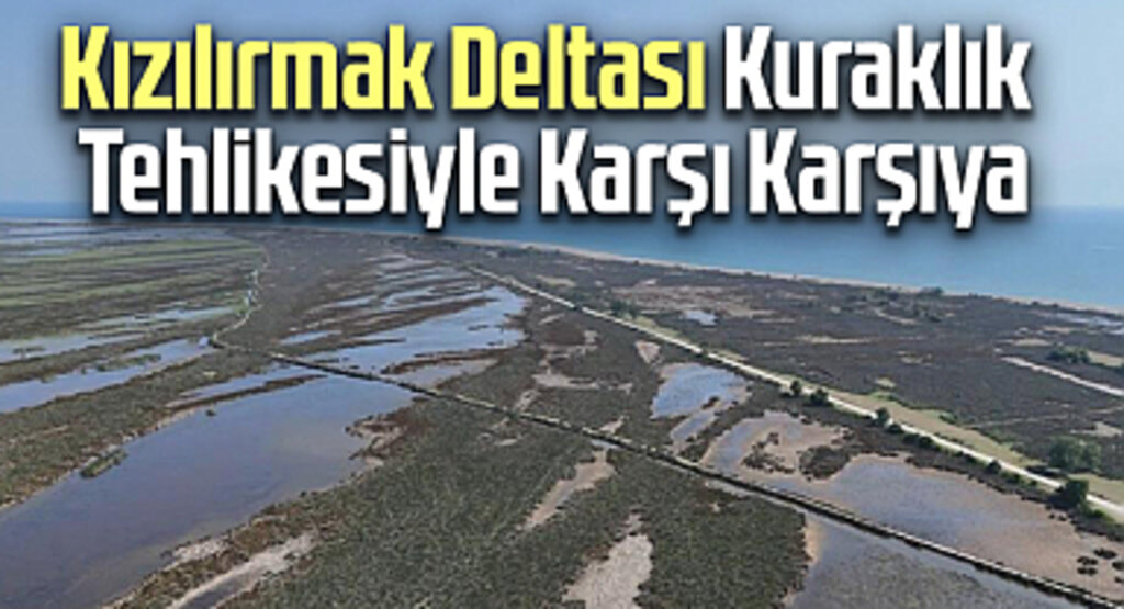 Samsun Kızılırmak Deltası Kuraklık Tehlikesiyle Karşı Karşıya