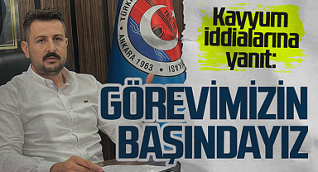 TES-İŞ Samsun Şube Başkanı Emrah Baylan: Görevimizin başındayız