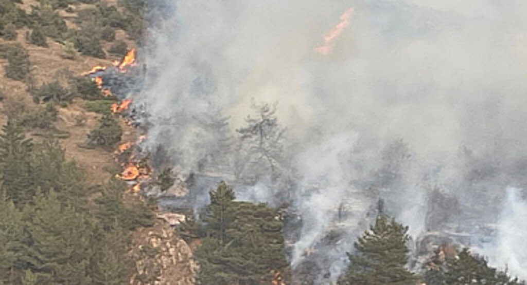 Kızılcahamam'da Başlayan Yangın Gerede'ye Sıçradı