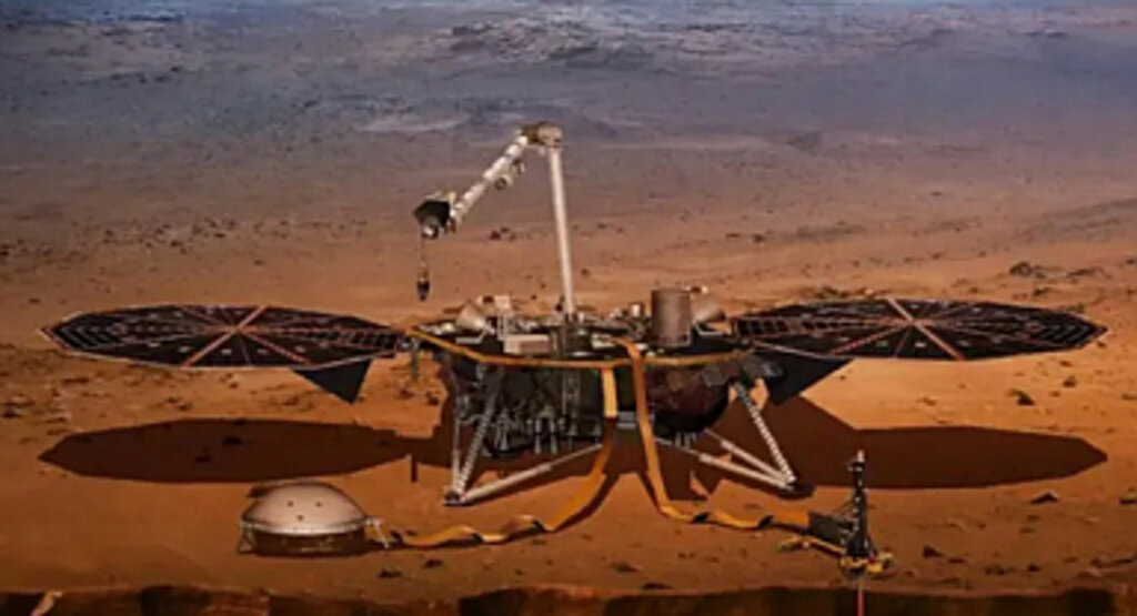 Mars'ta Kayalıkların Altında Sıvı Su Rezervuarı Keşfedildi