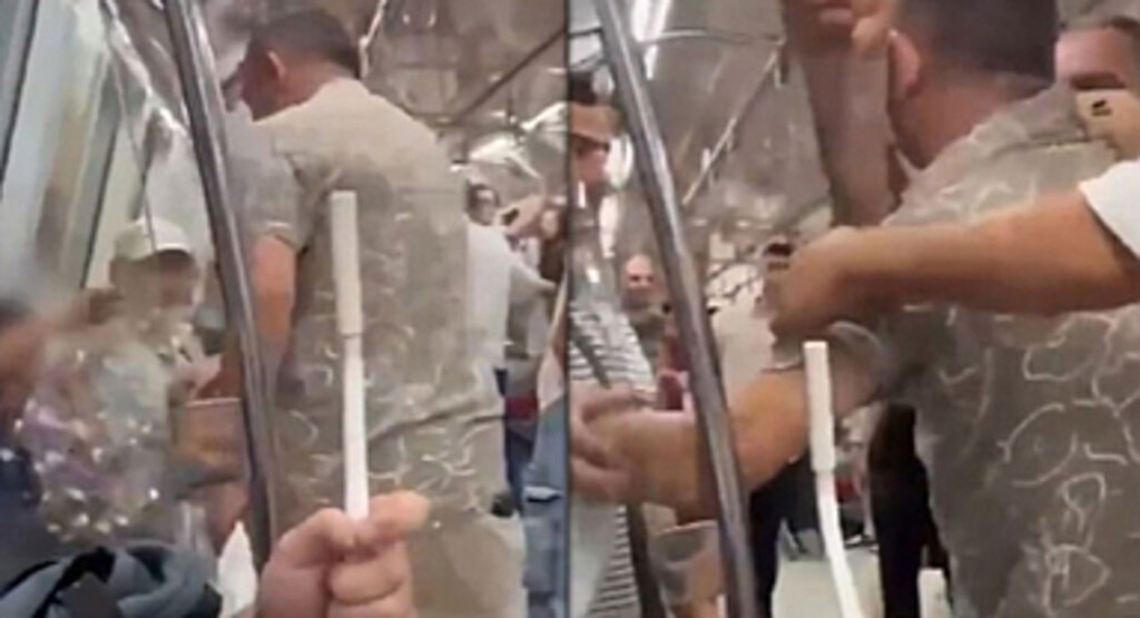 Metroda Çocuğa Saldıran Zanlı Tutuklandı