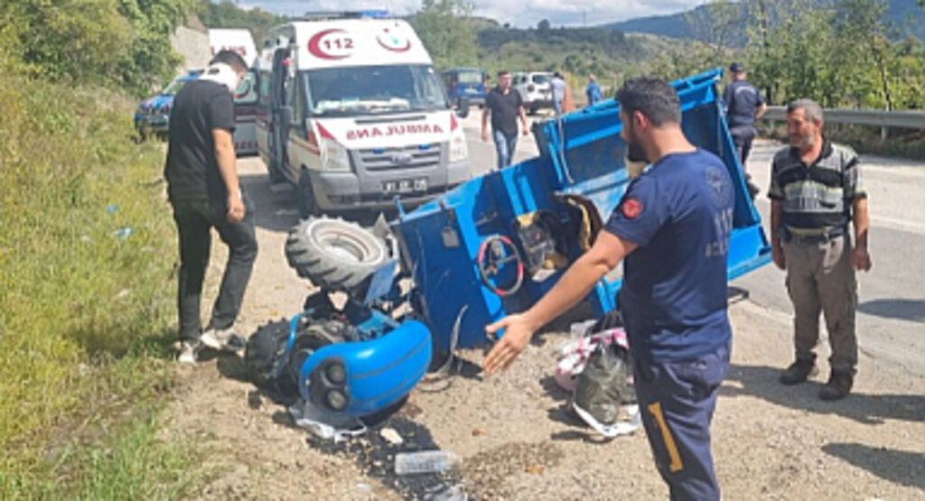 Düzce'de Patpat Kazası: 6'sı Çocuk 8 Kişi Yaralandı