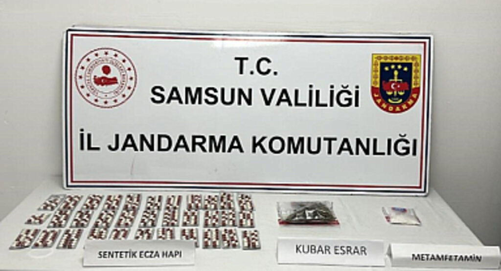 Samsun'da Jandarmadan Uyuşturucu Operasyonu