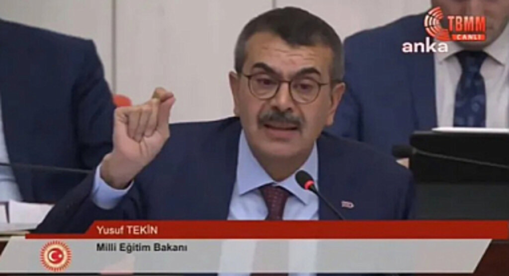 Bakanlık Bilgileri Tekin'in Sözleriyle Çelişti