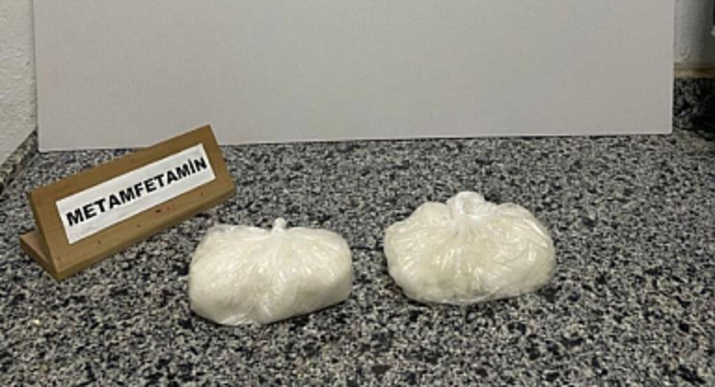 Samsun'da 500 Gram Metamfetamin Ele Geçirildi