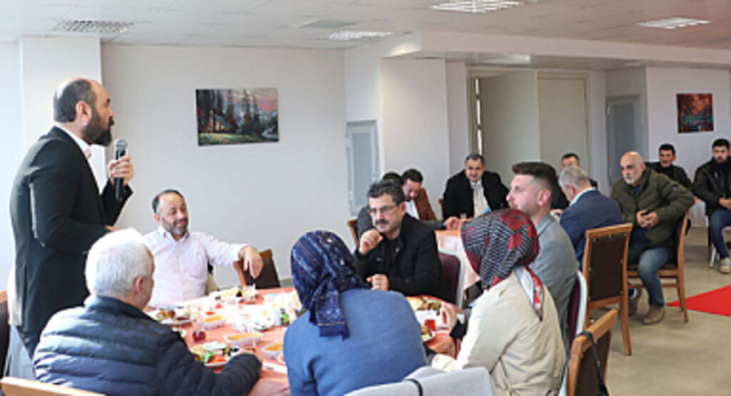 AK Parti Havza İlçe Başkanı Pekşen Muhtarlarla Buluştu