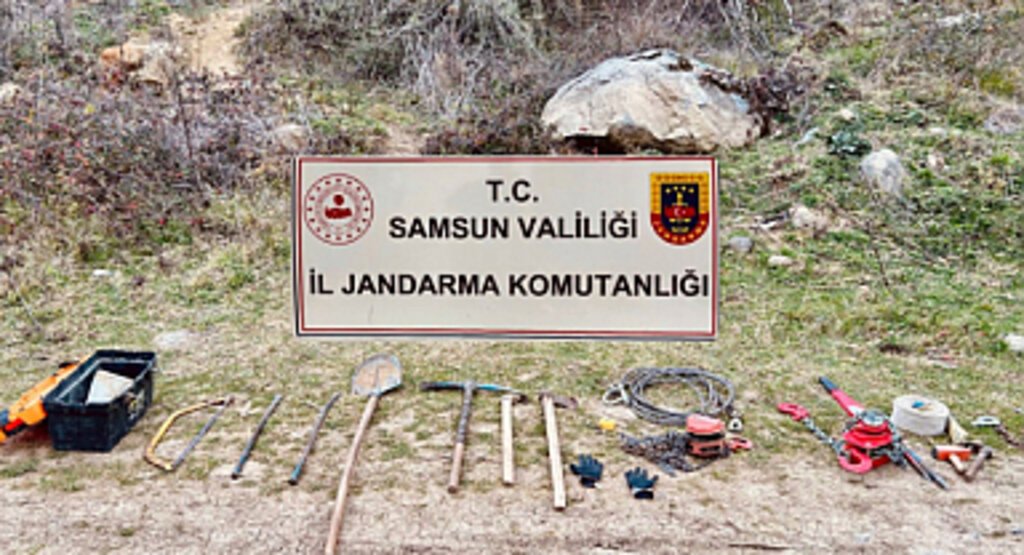 İlkadım’da Kaçak Kazı Operasyonu: 2 Şüpheli Gözaltında