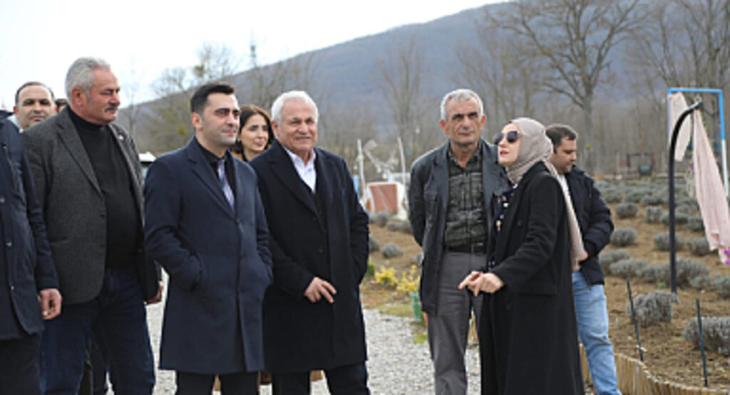 Kavak'ta Lavanta Bahçesi İncelemesi Gerçekleştirildi
