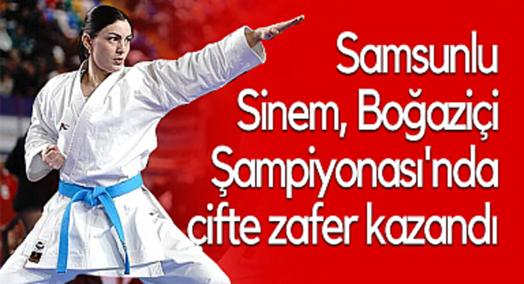 Samsunlu Sinem Boğaziçi Şampiyonası'nda Çifte Zafer Kazandı