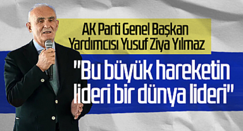 AK Parti Genel Başkan Yardımcısı Yılmaz: 