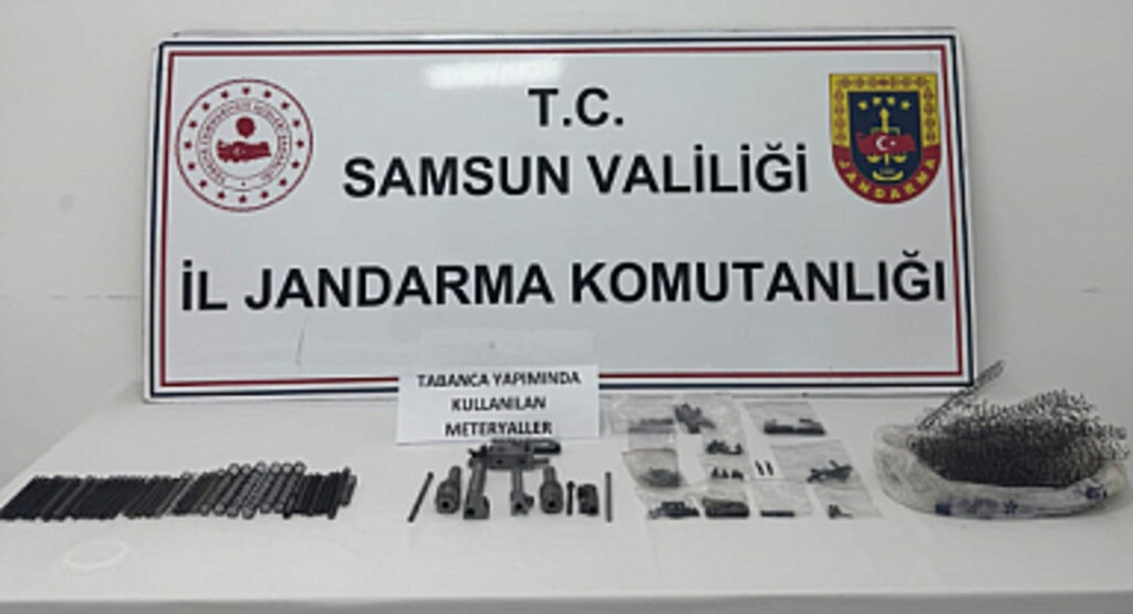 Canik'te Kaçak Silah Operasyonu: 2 Gözaltı