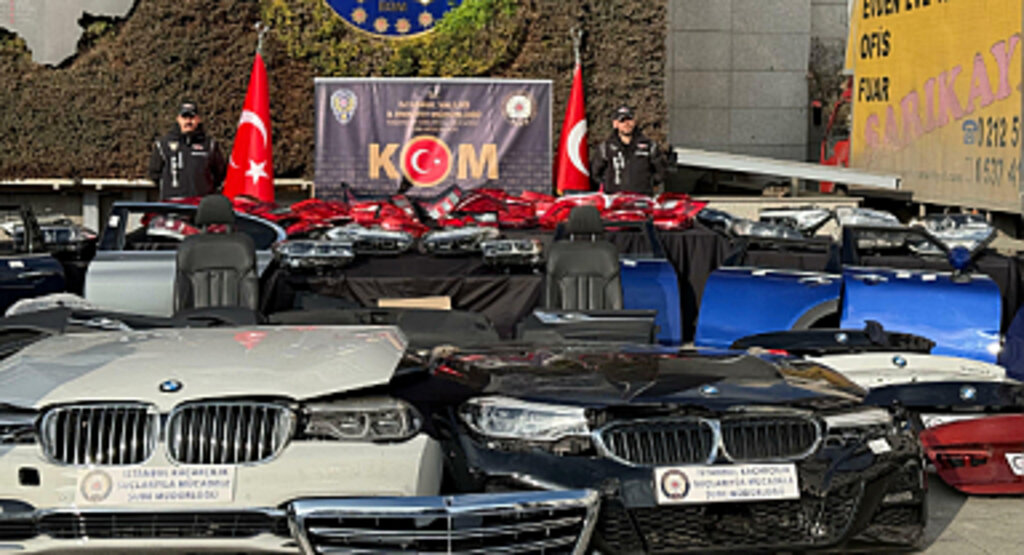 İstanbul’da Kaçak Yedek Parça Operasyonu: 110 Milyon Lira Ele Geçirildi
