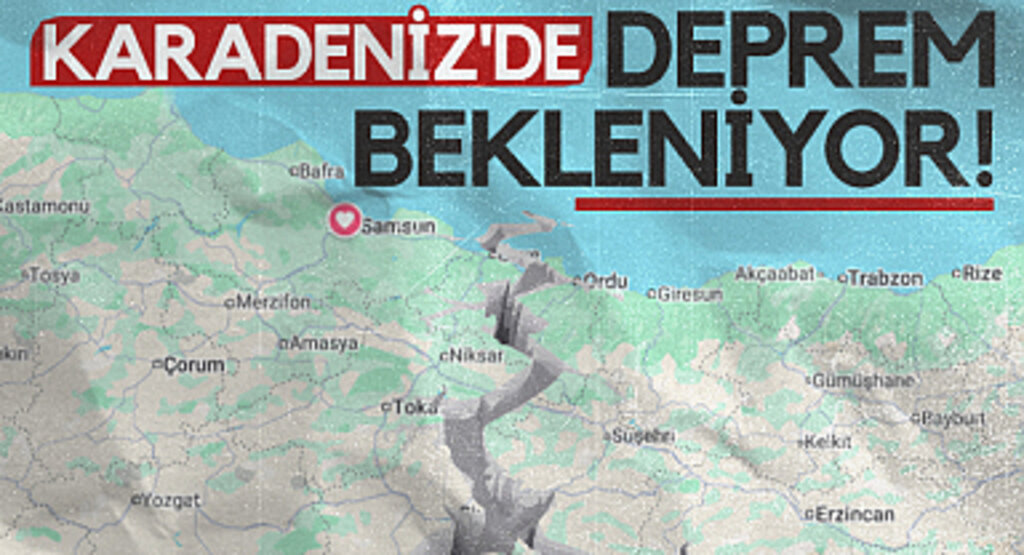 Karadeniz'de 6.6 Büyüklüğünde Deprem Bekleniyor!