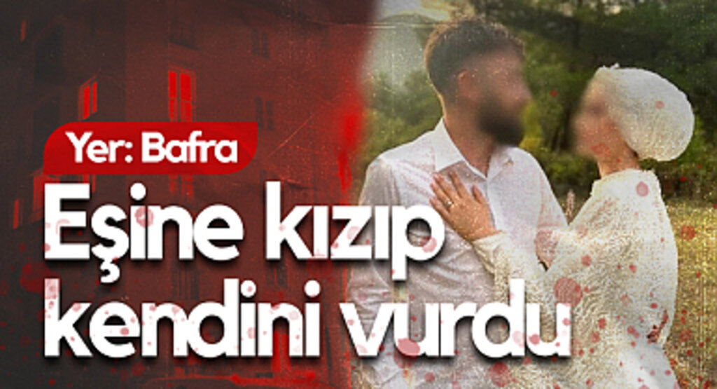 Samsun’da Eşiyle Tartışan Kişi Kendini Vurdu