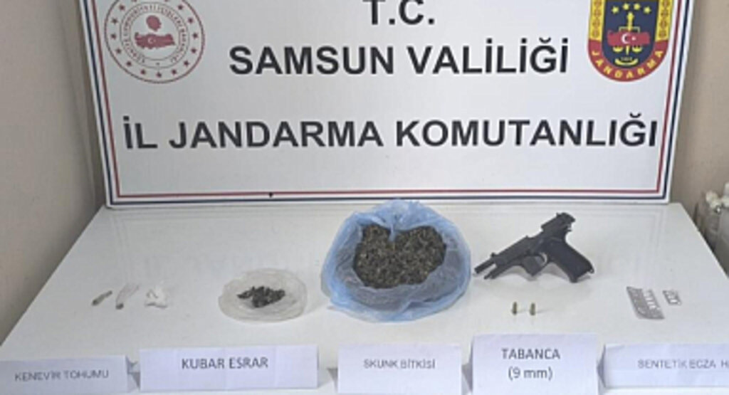 Samsun'da Uyuşturucu Operasyonu: 2 Gözaltı