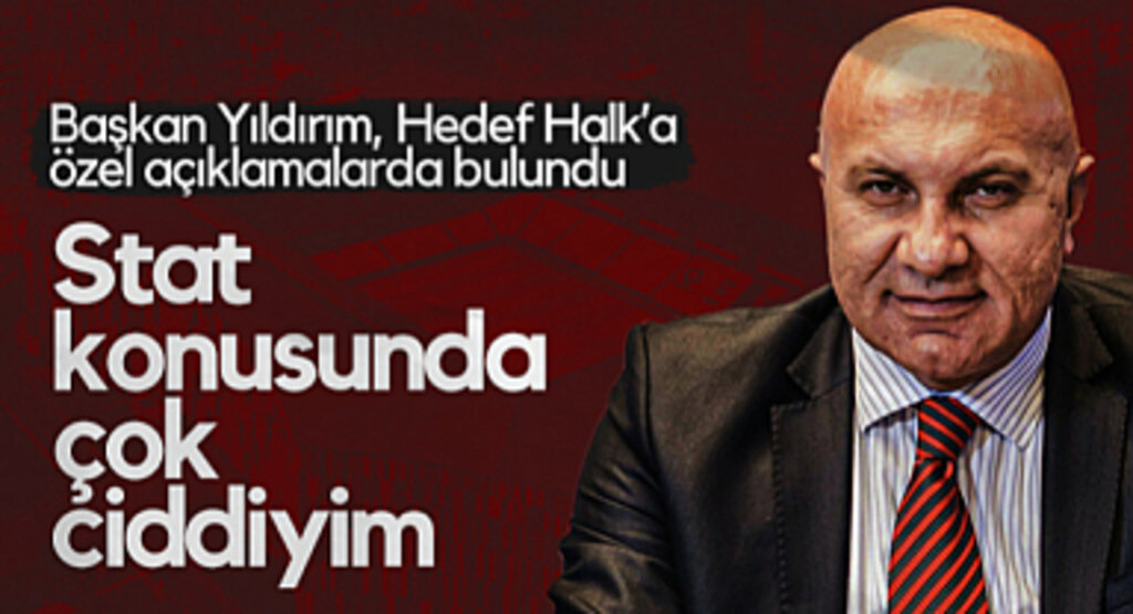 Samsunspor Başkanı Yüksel Yıldırım: Stat Konusunda Çok Ciddiyim
