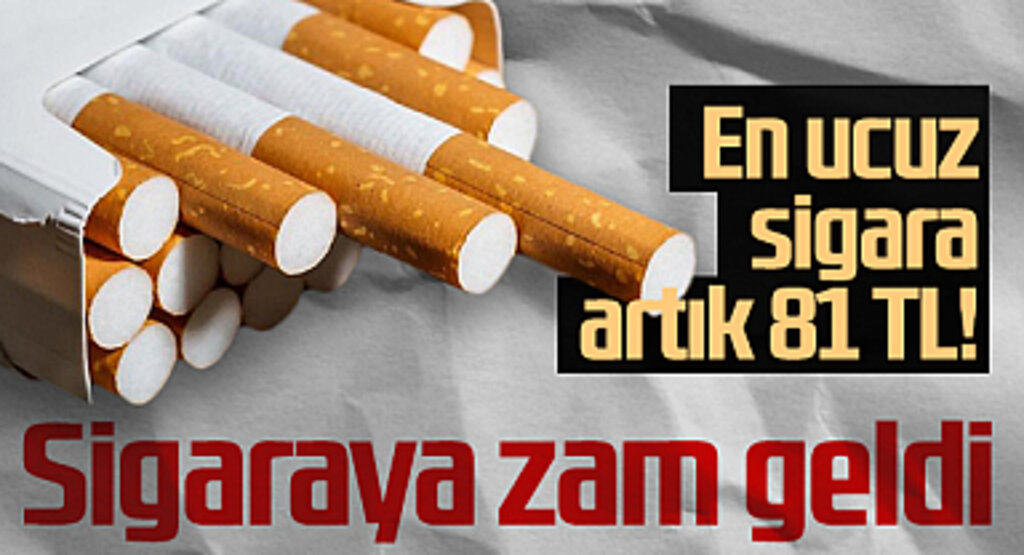 Sigaraya Zam Geldi: 2025 Fiyatları Belli Oldu
