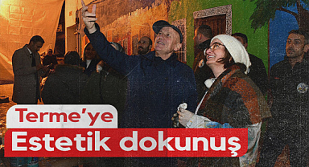 Terme'de Sokak Sanatı Projesi Hayata Geçti