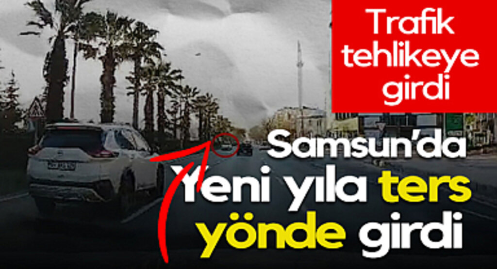 Yeni Yıla Ters Yönde Girdi: Trafik Tehlikeye Girdi