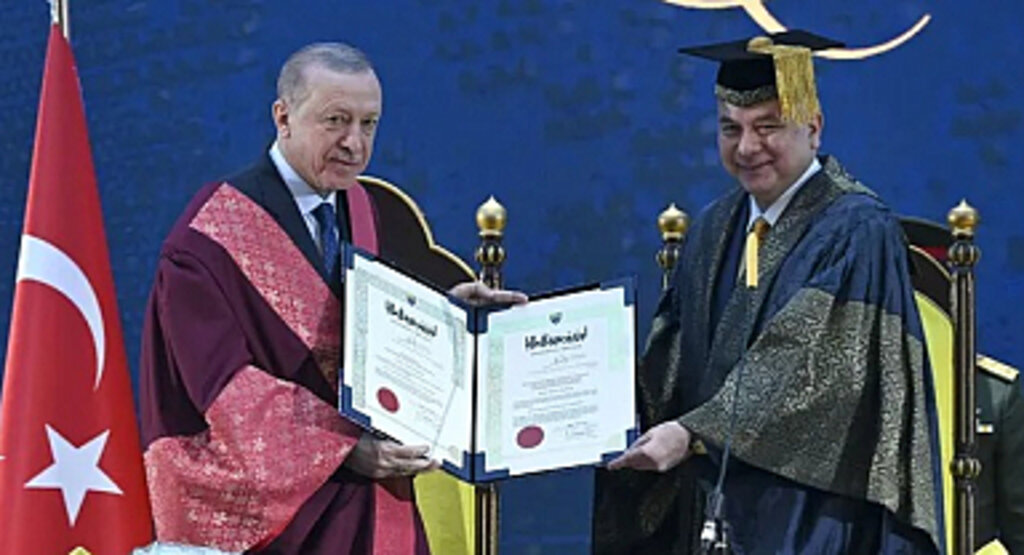 Cumhurbaşkanı Erdoğan'a Malezya'dan Fahri Doktora