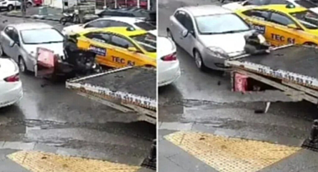 Pendik’te Dehşet! Kurye Trafikte Ezilmişti. Kurye Yaşadıklarını Anlattı