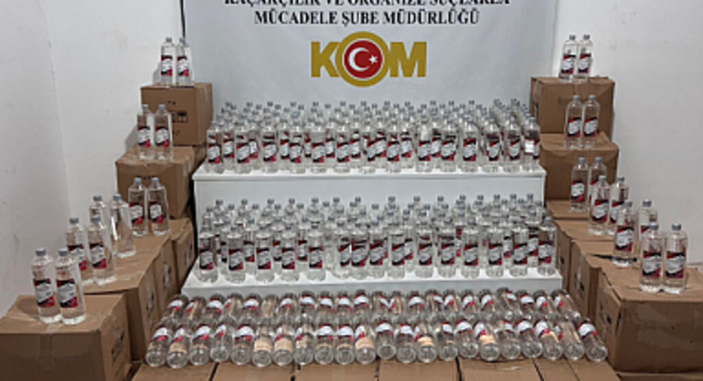 Samsun’da 1 Ton Etil Alkol Ele Geçirildi!
