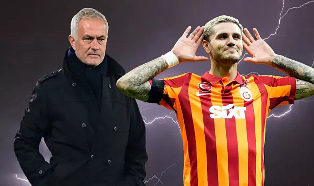 The Crying One" Icardi'den Mourinho'ya gönderme! Fenerbahçe taraftarı tepki gösterdi