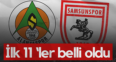 Alanyaspor - Samsunspor Maçının İlk 11'leri Belli Oldu