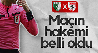 Bodrum FK - Samsunspor Maçının Hakemi Belli Oldu!