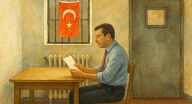 İmamoğlu Cezaevindeki Odasını Resmetti