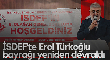 İSDEF'te Erol Türkoğlu Bayrağı Yeniden Devraldı