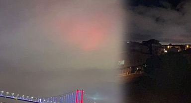 İstanbul’da Deprem Sonrası Kızıl Gökyüzü Tedirginliği