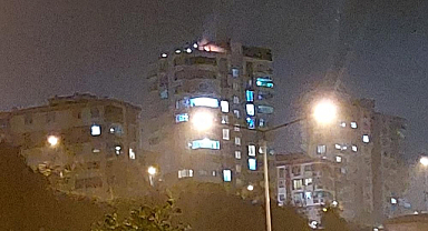 Samsun’da 12. Katta Çıkan Yangın Korkuttu