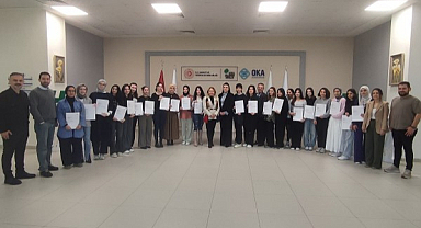 Samsun’da 25 Kadın Robot Operatörlüğü Sertifikası Aldı