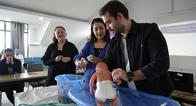 Samsun’da Gebe Okulu’nda Tatlı Telaş: Babalar da Eğitimde
