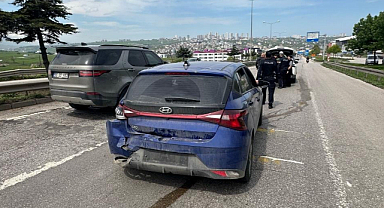 Samsun'da Zincirleme Kaza: 1 Kişi Yaralandı