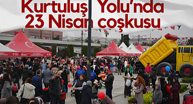 Samsun Kurtuluş Yolu’nda 23 Nisan Coşkusu