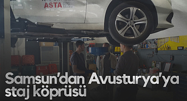Samsunlu MESEM Öğrencileri Avusturya’da Staj Yapıyor