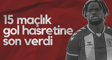 Samsunspor'da Dimata 15 Maç Sonra Golle Buluştu