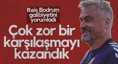 Samsunspor'da Reis Bodrum FK Galibiyetini Yorumladı: Çok Zor Bir Karşılaşmayı Kazandık