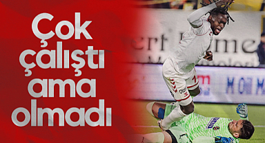 Samsunspor’un Alanyaspor'a Takıldığı Maçta Dimata Şanssızlık Yaşadı