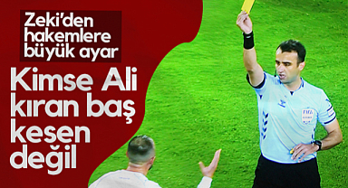 Samsunspor'un Kaptanı Zeki Yavru'dan Hakemlere Tepki: Kimse Ali Kıran Baş Kesen Değil
