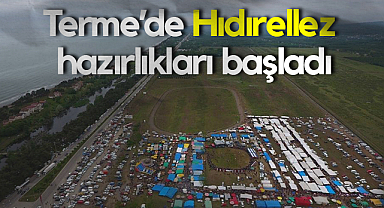 Terme’de Hıdırellez Hazırlıkları Başladı