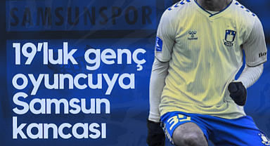 19 Yaşındaki Genç Oyuncuya Samsunspor Kancası