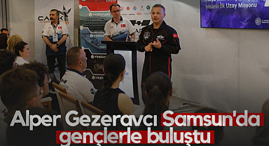 Türkiye’nin İlk Astronotu Alper Gezeravcı Samsun'da Gençlerle Buluştu
