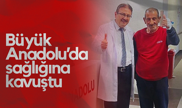 Artvinli Hasta Samsun Büyük Anadolu Hastanesi'nde Sağlığına Kavuştu