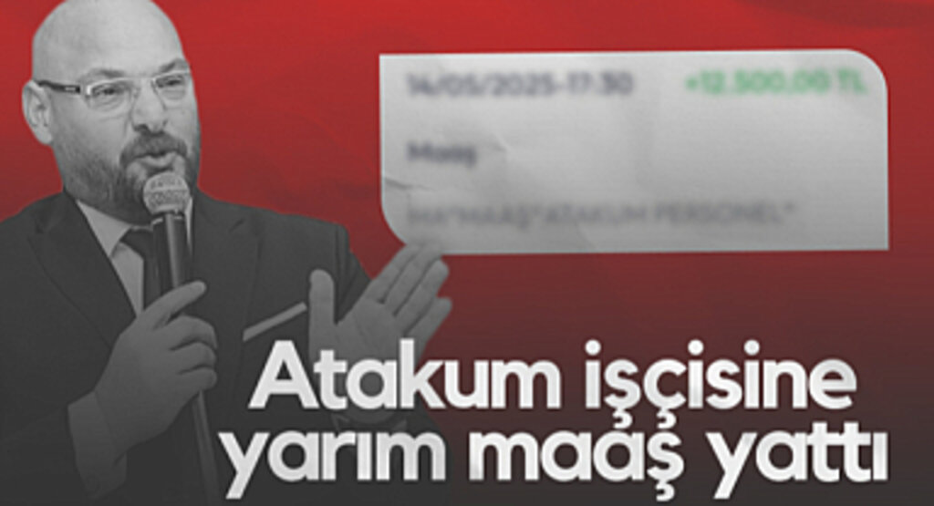 Atakum İşçisine Yarım Maaş Yattı