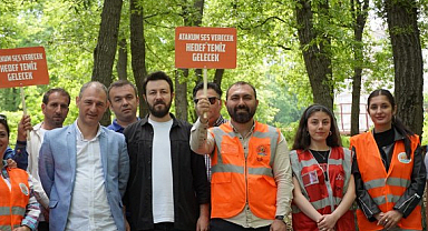 Atakum Kent Ormanı’nda Çevre Temizliği Etkinliği