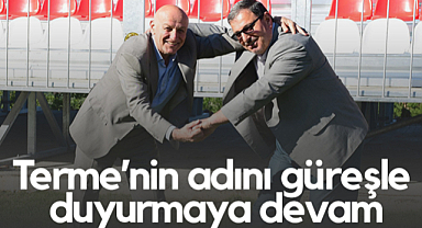 Başkan Şenol Kul: Terme’nin adını güreşle duyurmaya devam